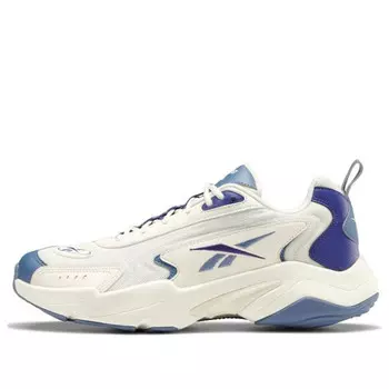 Кроссовки vector runne 'gray white purple' Reebok, серый