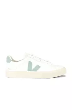 Кроссовки Veja Campo, цвет Extra White & Matcha