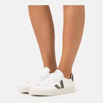 Кроссовки Veja Campo, extra white/kaki
