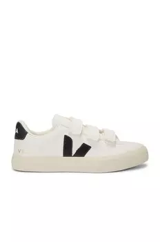 Кроссовки Veja Chromefree Leather, цвет Extra White & Black