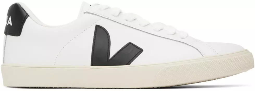 Кроссовки Veja Esplar Leather, черный/белый