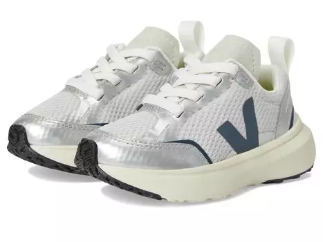 Кроссовки VEJA Kids Small Canary Light Alveomesh, цвет Light Grey/California/Silver