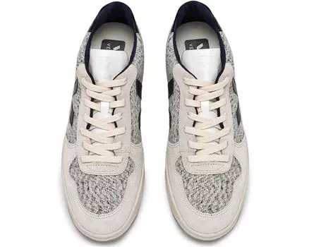 Кроссовки VEJA V-10, цвет Snow/Black