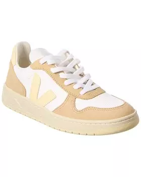 Кроссовки VEJA V-10 из кожи и сетки, белый