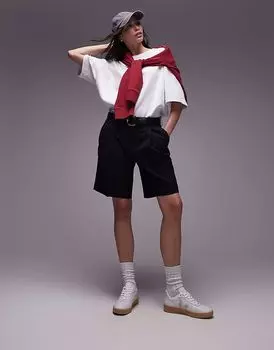 Кроссовки VEJA V-10 из натуральной кожи экстра-белого цвета