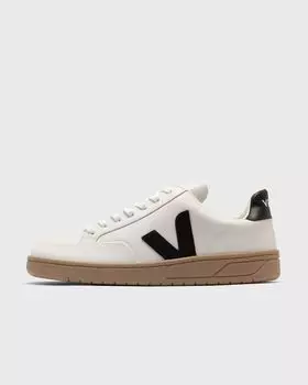 Кроссовки Veja V-12 Leather, цвет extra-white_black_dune
