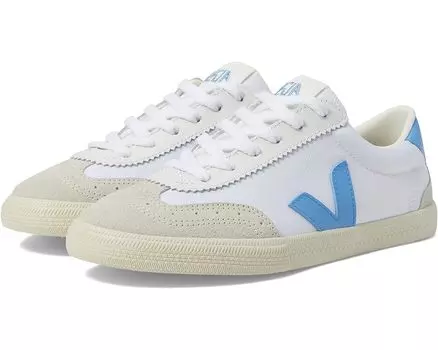 Кроссовки VEJA Volley, цвет White/Aqua