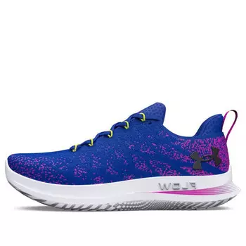 Кроссовки velociti 3 'team royal lime yellow' Under Armour, синий