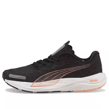 Кроссовки velocity nitro 2 'black fizzy melon' Puma, черный