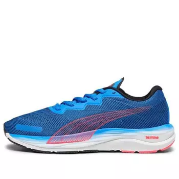 Кроссовки velocity nitro 2 'ultra blue fire orchid Puma, синий