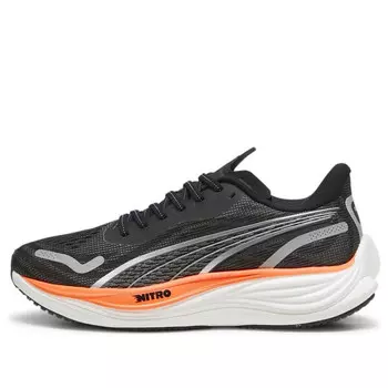 Кроссовки velocity nitro 3 'black neon citrus' Puma, черный