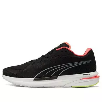 Кроссовки velocity nitro 'black lava' Puma, черный