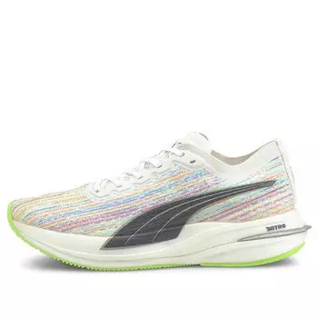 Кроссовки velocity nitro spectra 'white green' Puma, белый