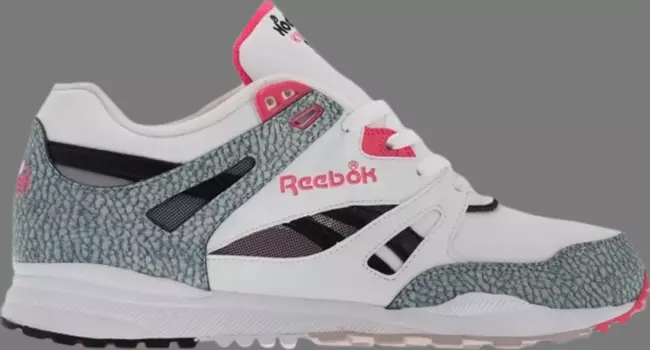 Кроссовки ventilator 'white black pink' Reebok, белый