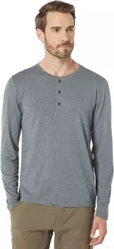 Кроссовки Venturelayer 200 Henley с длинным рукавом Royal Robbins, цвет River Rock Heather