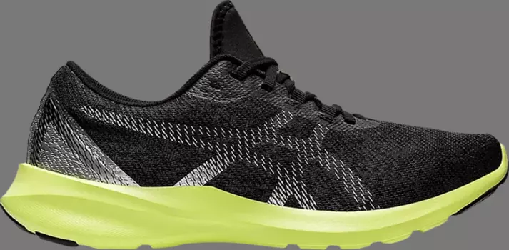 Кроссовки versablast mx 'black pure silver' Asics, черный