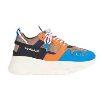 Кроссовки Versace Chain Reaction 2, коричневый