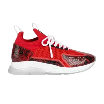 Кроссовки Versace Cross Chainer, красный