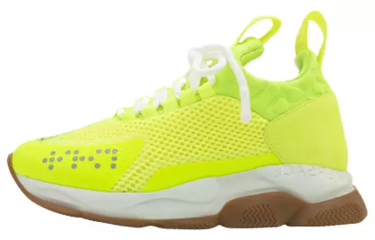 Кроссовки Versace Cross Chainer Neon, желтый