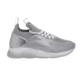 Кроссовки Versace Cross Chainer, серебро