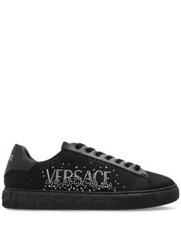 Кроссовки Versace Greca, черный