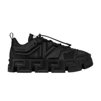 Кроссовки Versace Greca Labyrinth Lace-Up, черный