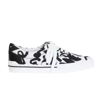 Кроссовки Versace из парусины, белый