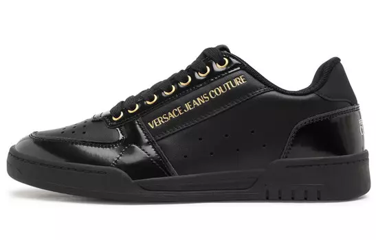 Кроссовки VERSACE JEANS Couture Sneakers Black, черный