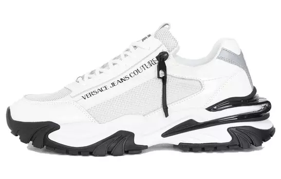 Кроссовки VERSACE JEANS Lifestyle Shoes Men Low-top White, белый