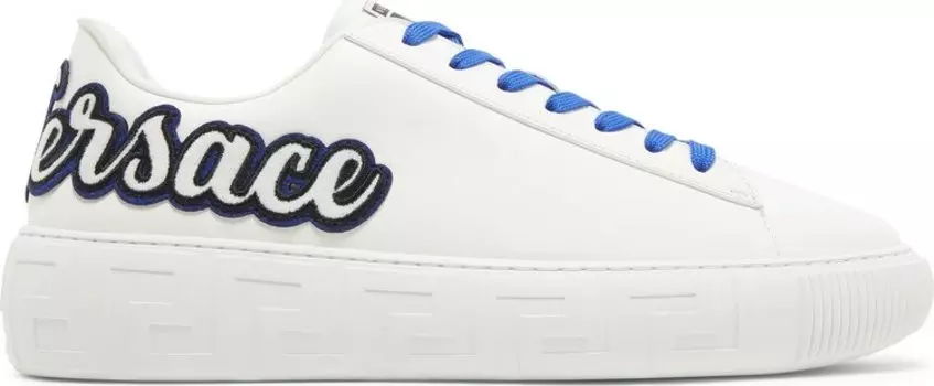 Кроссовки Versace La Greca Varsity Sneaker White, белый