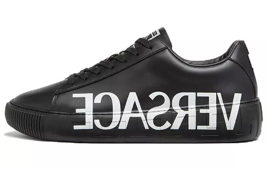 Кроссовки Versace Medusa Greca Low, черный / белый