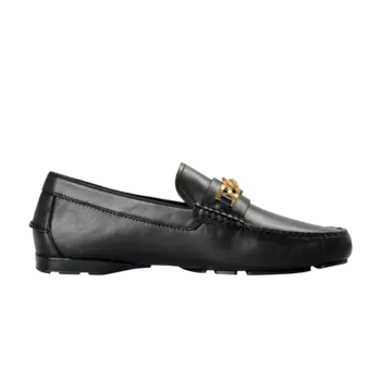 Кроссовки Versace Medusa Leather Loafer 'Black', черный