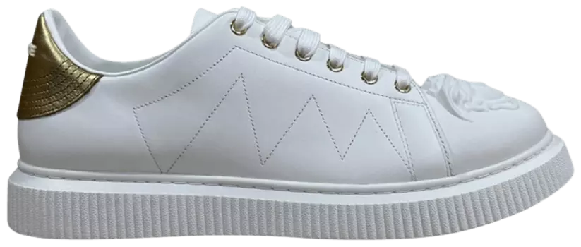Кроссовки Versace Medusa Low 'White Gold', белый