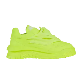 Кроссовки Versace Odissea Caged Rubber Medusa Sneaker Fluo Yellow, желтый