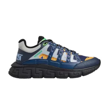 Кроссовки Versace Trigreca, цвет Blue Black