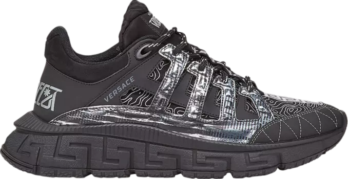 Кроссовки Versace Trigreca Milan - Black, черный
