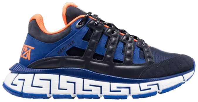 Кроссовки Versace Trigreca 'Navy Orange', синий