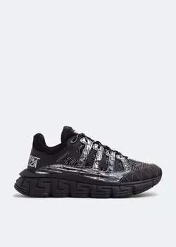 Кроссовки VERSACE Trigreca sneakers, черный