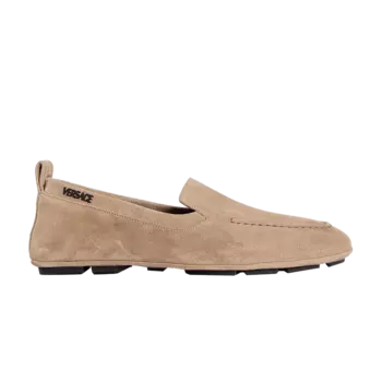 Кроссовки Versace Villa Driver Loafers 'Sand', желто-коричневый