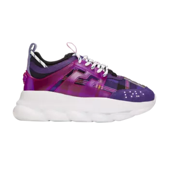 Кроссовки Versace Wmns Chain Reaction, фиолетовый