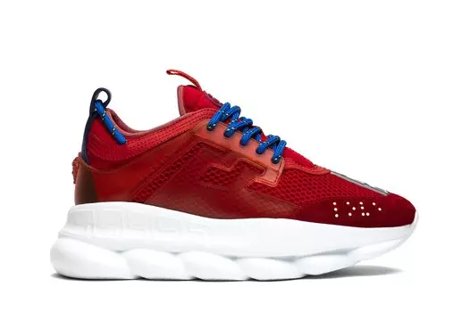 Кроссовки Versace Wmns Chain Reaction, красный