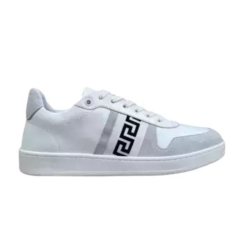 Кроссовки Versace Wmns La Greca Sneaker White Grey Black, белый