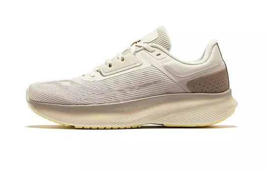 Кроссовки Vessel Running унисекс с низким верхом бежевого цвета Saucony