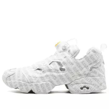 Кроссовки vetements x instapump fury 'emoji' Reebok, белый