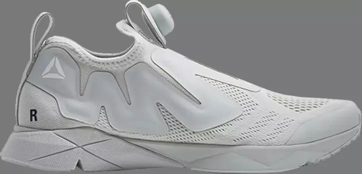 Кроссовки vetements x pump supreme 'dover street market exclusive' Reebok, серый