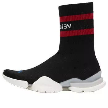 Кроссовки vetements x sock pump high top 'black' Reebok, черный