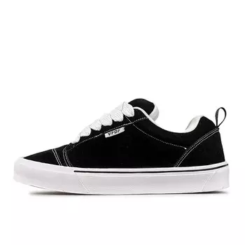 Кроссовки VFDF Skateboarding Shoes Unisex Low-top Black/white, черный/белый