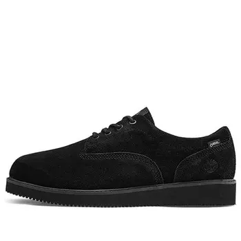Кроссовки vibram premium oxford 'black suede' Timberland, черный