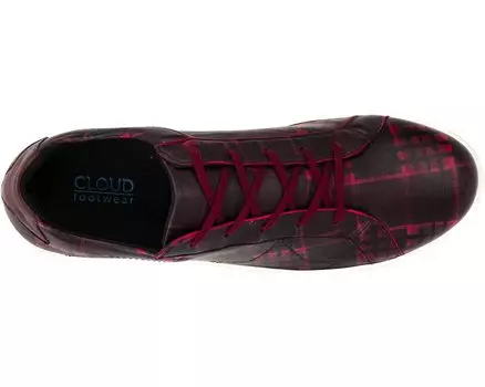 Кроссовки Victory CLOUD, бордо шахматы