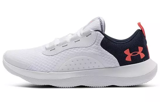 Кроссовки Victory для бега мужские с низким верхом белые/черные Under Armour